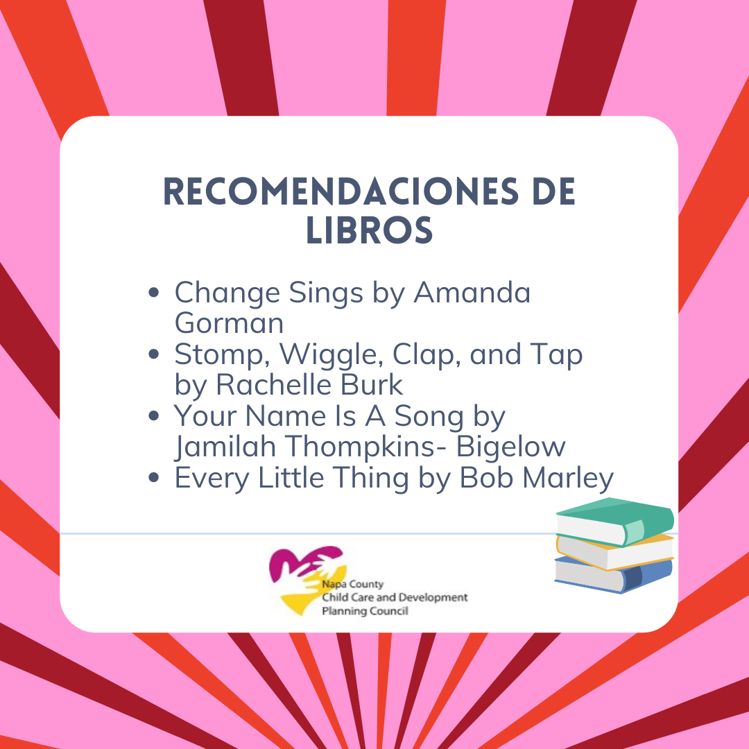 Recomendaciones De Libros - Change Sings, Stomp, Wiggle, Clap and Tap, Your Name Is A Song, Every Little Thing