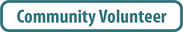 Community Volunteer button