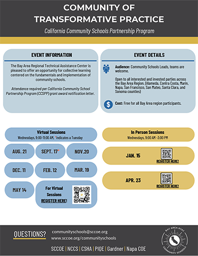 Transformational Learning Communities Flyer