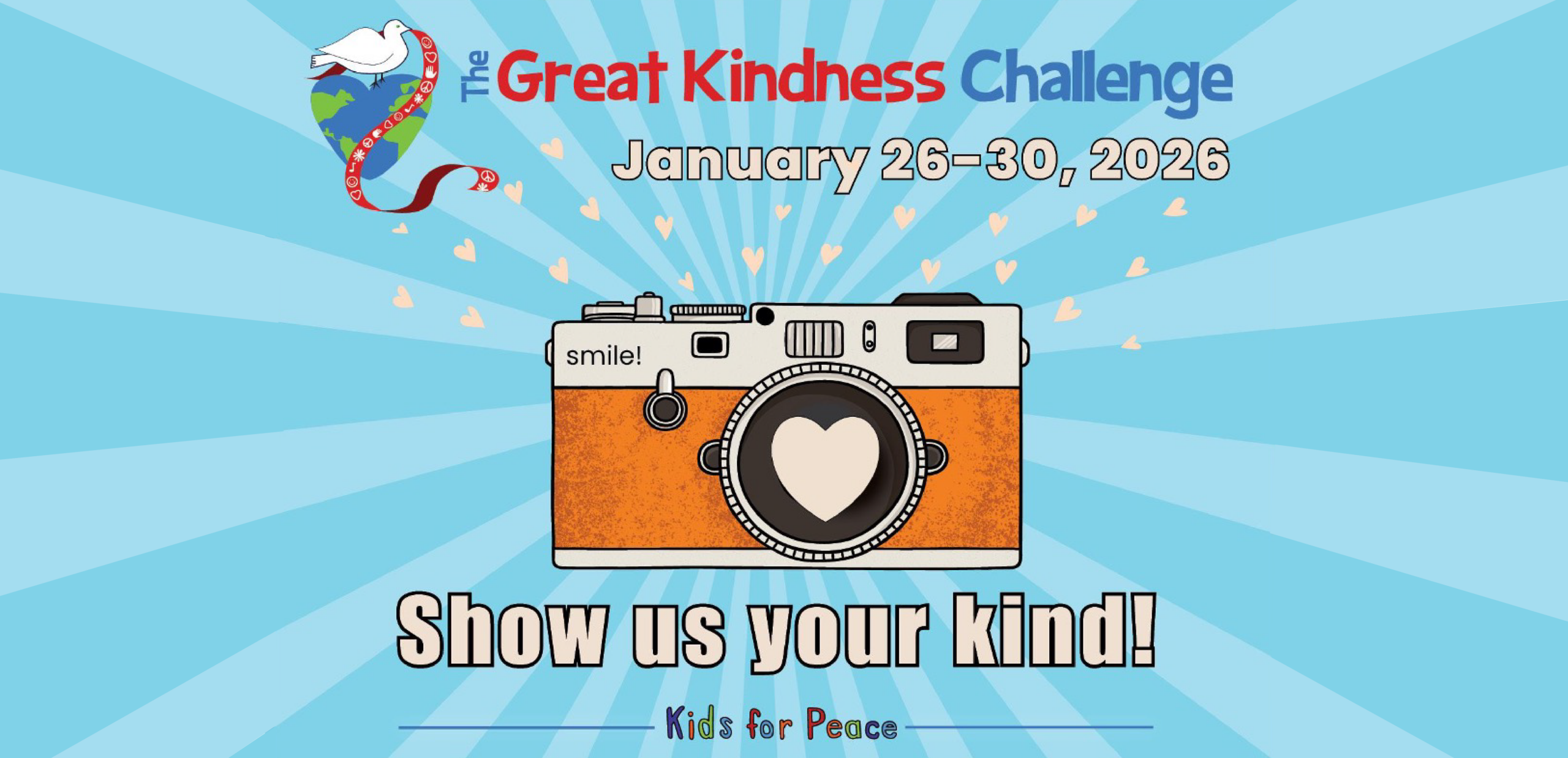 The Great Kindness Challenge - January 26-30, 2026