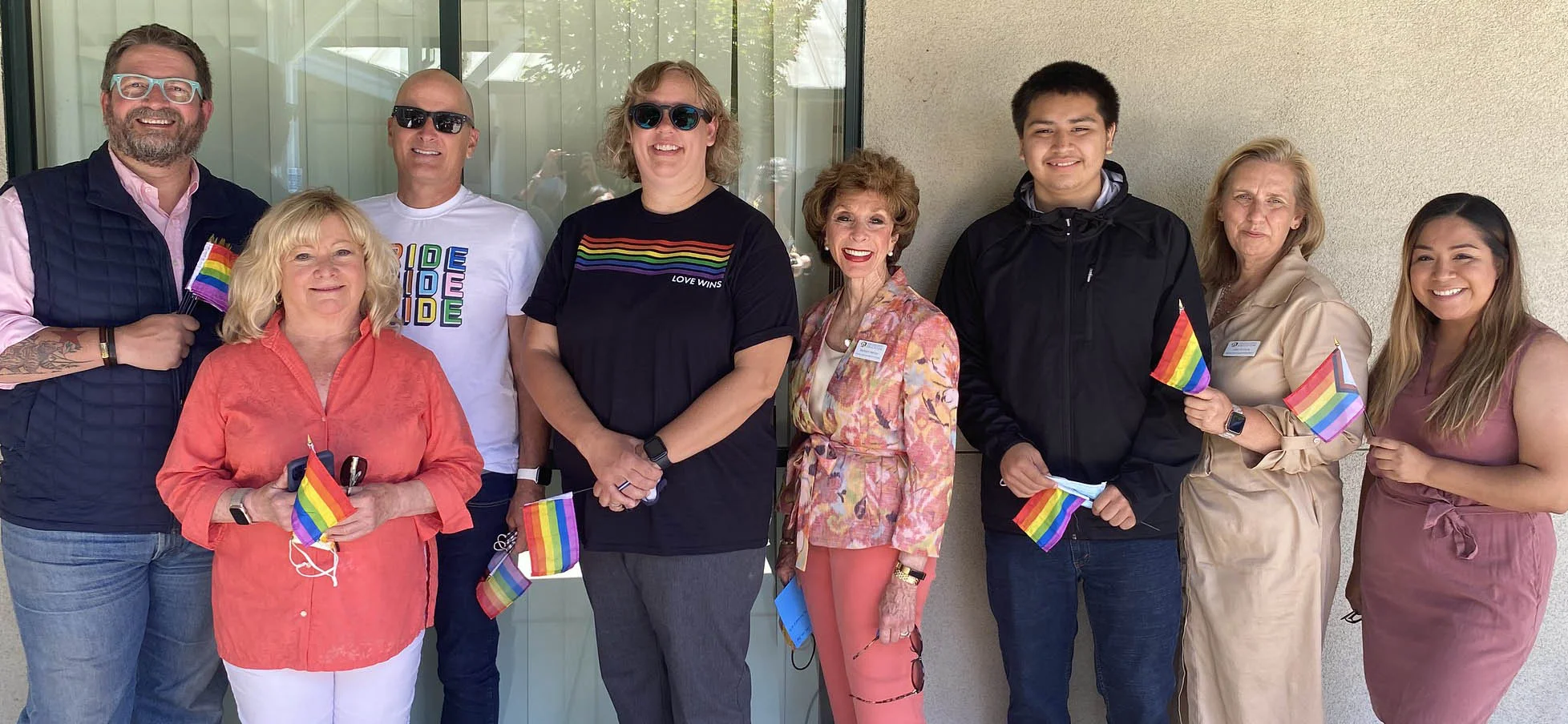 Pride Celebration Staff