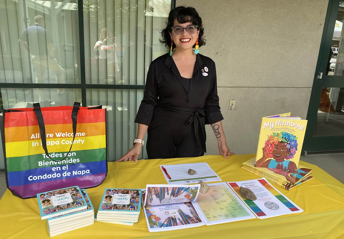Pride Booth at Celebration