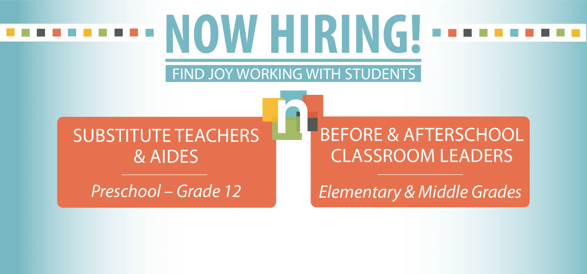 NCOE Now Hiring
